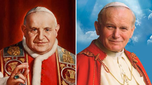 Canonization of two Popes